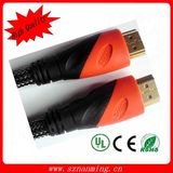 Dual Color Molding HDMI Male 19pin to HDMI Male 19pin Cable