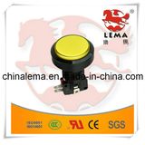 IP65 3A 250VAC Waterproof Single Pole Momentary Europe Type Push Button Switch Electric Switch