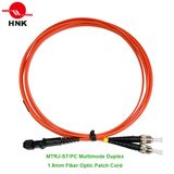 MTRJ-ST/PC 1.8mm Duplex Multimode 62.5 Om1 Fiber Optic Patch Cord
