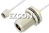 SMA Male to N Female Bulkhead Cable