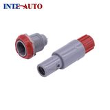 Medical Circular Connector Plastic Push Pull Self-Locking PAG Plug PKG Socket
