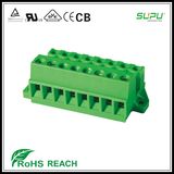 5.08mm Pitch Female Connector with Fixing Flange
