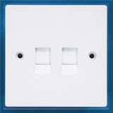 2 Gang Data Socket with 8 Terminal