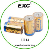 Hot Sale Dry Battery 1.5V Lr14 C Size Super Alkaline Batteries Dry Cell Battery