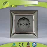 TUV Certified EU Standard Metal Panel Schuko Socket