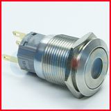 LED Light Metal Latching Type Pushbutton Switch