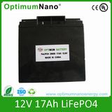 UL Approved Deep Cycle 12V 17ah Lithium Battery with PCM