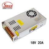 Smun S-350-18 360W 18V 20A Single Output Switching Power Supply