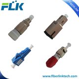 Fiber Optic Plug-in Fixed Type Male to Female Attenuator Sc/LC/FC/St/E2000/Mu Upc/APC