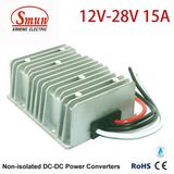 Non-Isolated Waterproof 12VDC to 28VDC 15A 420W Power DC-DC Converter