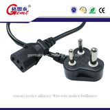 SABS South African AC Power Cord African 3 Pin Extension Cord