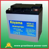 24ah 12V Deep Cycle Gel Battery Solar Battery