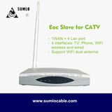 Ethernet Over Coax Eoc Slave WiFi Optional for CATV