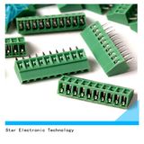 2.54mm Pitch 10 Pin Straight PCB Screw Terminal Block Connector