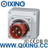 Panel Mounted Plug with Waterproof Box for Customer-Make