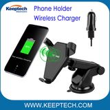 Multi Functional 3 in 1 Phone Holder Wireless Charger for Car Vehicle