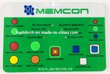 Multi Colors Overlays High Quality Stainless Aluminum Plate Membrane Switch