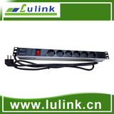 Insulator 6 Port PDU Universal Power Distribution System Protectors