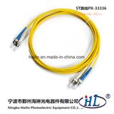 Duplex Fiber Optic Patch Cord with St Ceramic Ferrules
