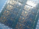 Blue Soldermask Multilayer PCB 4layer 1.6mm Board Thickness with Enig