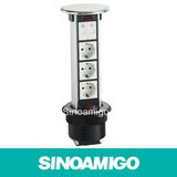 Waterproof Kitchen Lift Type Desktop Socket