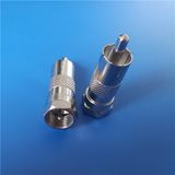 RCA Male to F Male Connector (B-032)