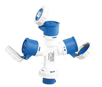 Ce Approval 16A IP44 3 Pin Electric Multi Plug Socket