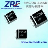 5A RS5a Thru RS5m Surface Mount Fast Recovery Rectifiers Diode SMC/Do-214ab