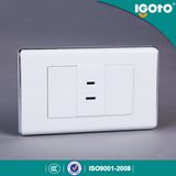 American Type A60-111f 10A 15A 2 Pin Wall Socket