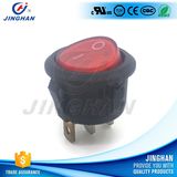 Lighted Round Rocker Switch