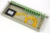 FTTH Fiber Optic 1X8 Rack Mount PLC Splitter