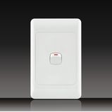 1gang Push Button Wall Switch (LGL-14-1)