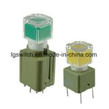 Momentary 500mA 200V DC with Light Pushbutton Switch