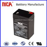 High Quality Solar AGM 6V 4ah Rechargeable Lead Acid Battery UPS Backup