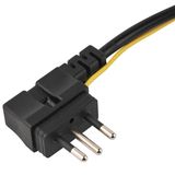 Angle Brazil Three Pins Plug