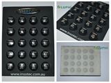 High Quality Customized Silicone Rubber Keypad with PU Coating