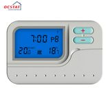 Programmable LED Blue Backlight Wired Room Thermostat