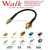 RF Cable Assembly / Jumper Cable / Pigtails: SMB Male Straight to SMA Female Straight Bulkhead with Rg174 Cable
