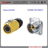 Waterproof Plug and Socket with 3 Pin Waterproof Power Adapter/Waterproof Power Socket