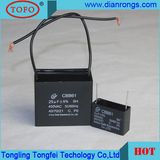 Cbb61 Ceiling Fan Capacitor 2UF 450V Capacitor