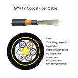 Non-Metallic Strength Member Fiber Optical Cable Gyhty 36 Core