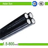 Quadplex 35mm2/50mm2 XLPE Insulated Aerial Cable