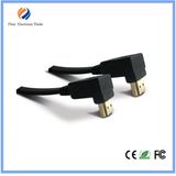Customized High Quality Right Angle HDMI Cable for HDTV PS3