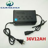 36V12ah Smart Lead Acid Battery Charger Used for Electric Bicycle and Motorcycle