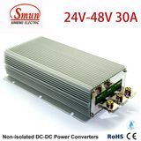 Smun 24VDC to 48VDC 30A 1440W Non-Isolated Waterproof DC-DC Converter