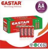 Carbon Zinc Dry Battery AA Size R6 1.5V Battery