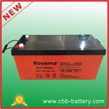 12V 200ah Deep Cycle Gel Solar Battery for Solar PV System