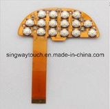 Flexible Printed Circuit with Snaptron Dome Membrane Keypad