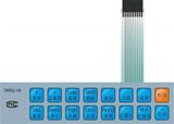 PC / Pet Flexible Keypad Membrane Switch Embossed Rich Colors Heat Resisting