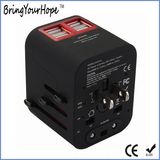 Us/Au/UK/EU Universal Travel Power Plug with 4 USB (XH-UC-014)